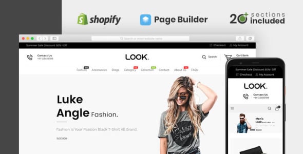 посмотрите модную тему shopify