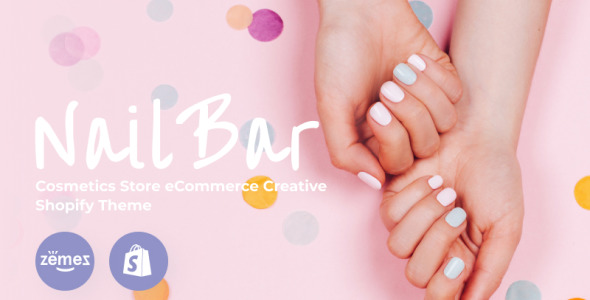 магазин косметики ecommerce creative shopify theme