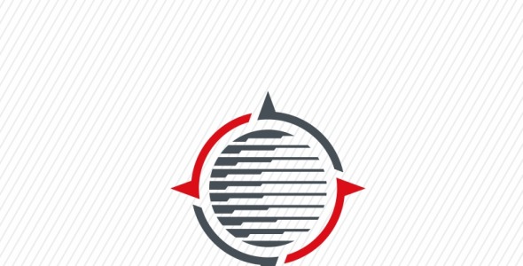 Шаблон логотипа на тему графика