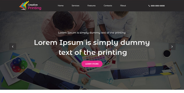 PSD шаблон на тему графика