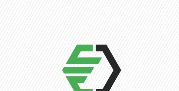 Шаблон логотипа на тему графика