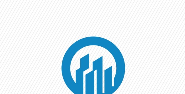 Шаблон логотипа на тему графика