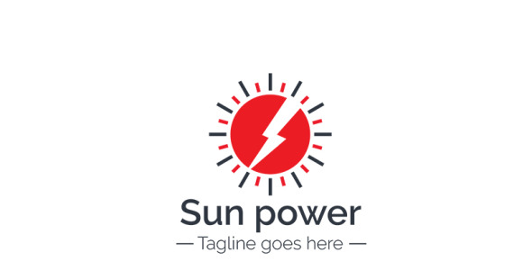 Шаблон логотипа на тему графика