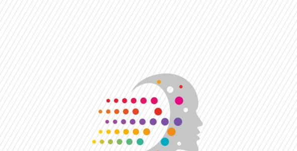 Шаблон логотипа на тему графика