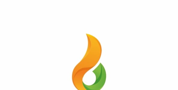 Шаблон логотипа на тему графика