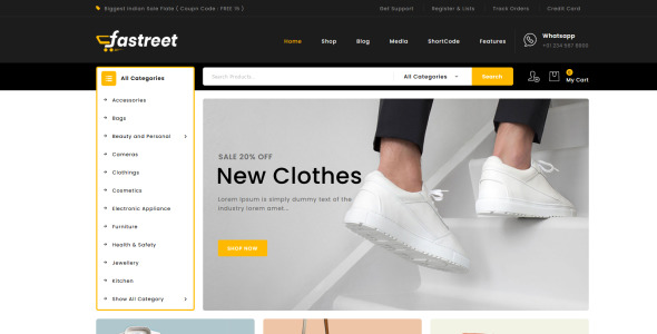 многоцелевая тема woocommerce