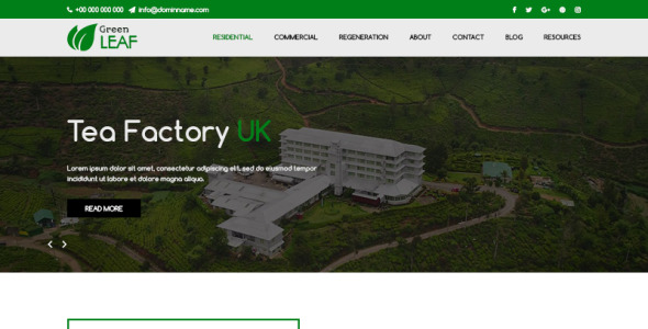 PSD шаблон на тему чайный магазин