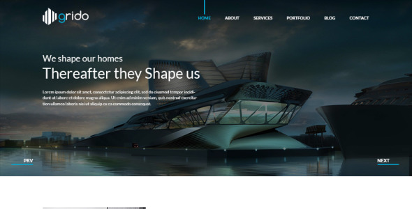 PSD шаблон на тему графика