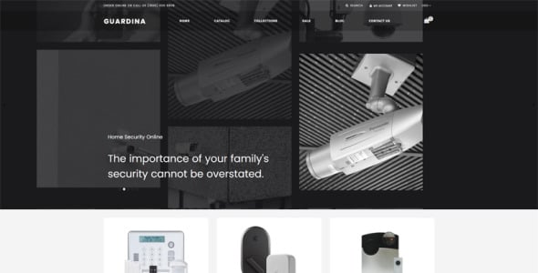 безопасность eccommerce modern shopify тема