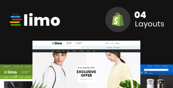 секционный универсальный магазин shopify тема