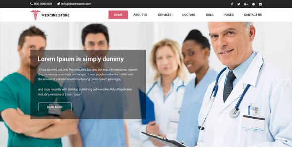 PSD шаблон на тему графика