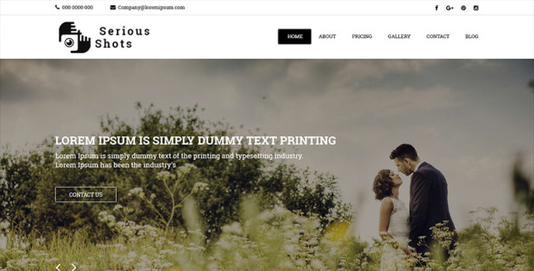 PSD шаблон на тему графика