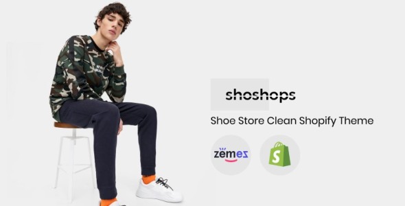 обувной магазин clean shopify тема