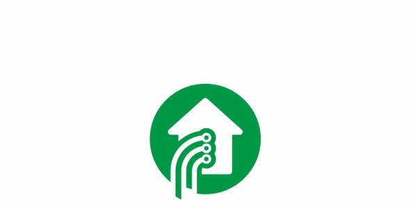 Шаблон логотипа на тему графика