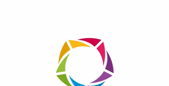 Шаблон логотипа на тему графика