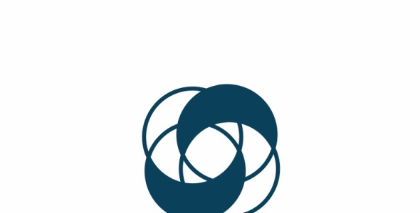 Шаблон логотипа на тему графика