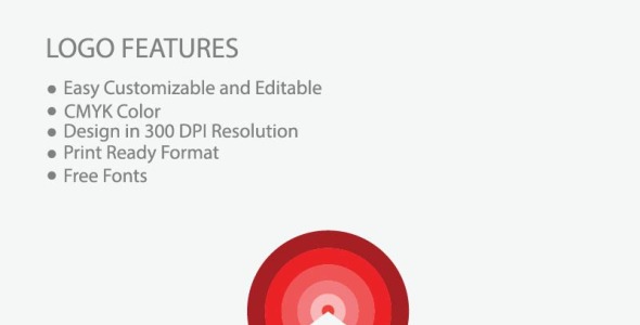 Шаблон логотипа на тему графика