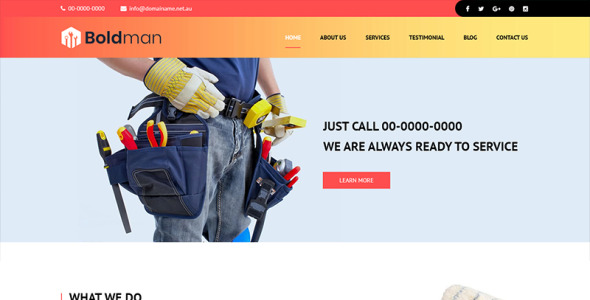 PSD шаблон на тему графика