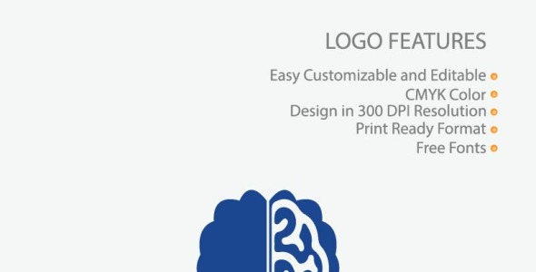 Шаблон логотипа на тему графика