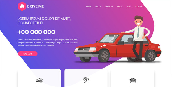 PSD шаблон на тему графика