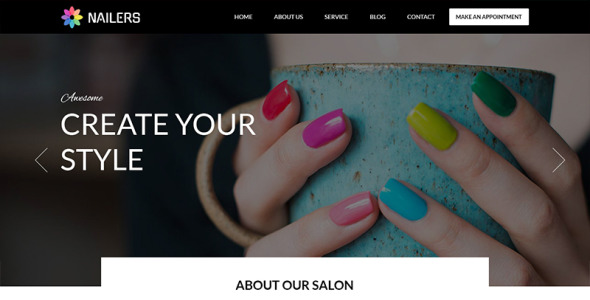 PSD шаблон на тему графика