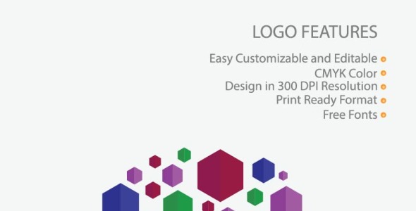 Шаблон логотипа на тему графика