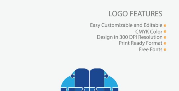 Шаблон логотипа на тему графика