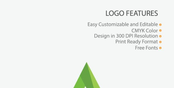 Шаблон логотипа на тему графика