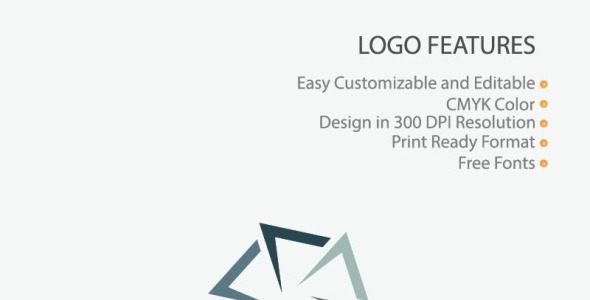 Шаблон логотипа на тему графика