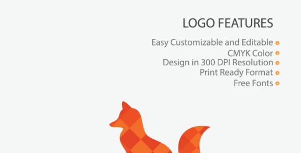 Шаблон логотипа на тему графика