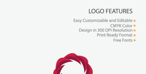 Шаблон логотипа на тему графика