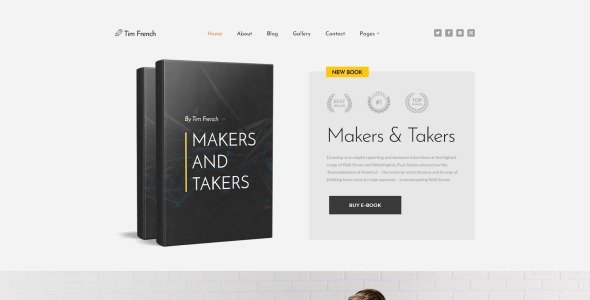 личные страницы современный шаблон joomla