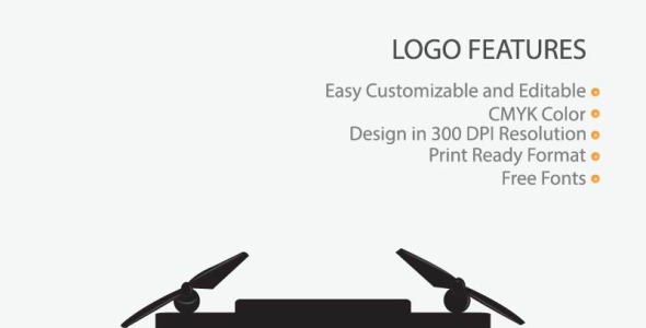 Шаблон логотипа на тему графика