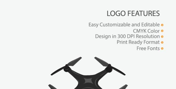 Шаблон логотипа на тему графика