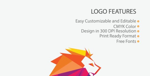 Шаблон логотипа на тему графика