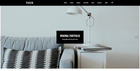 минимальный портфель и woocommerce wordpress тема