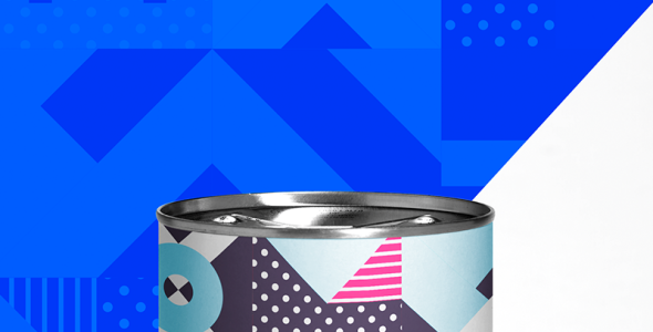 Мокап для продукта на тему графика