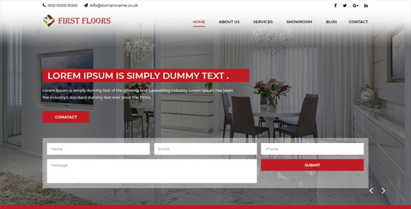 PSD шаблон на тему графика