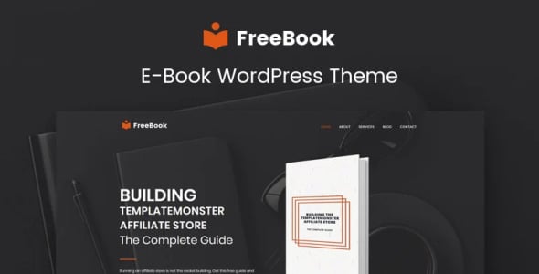электронные книги многофункциональная современная тема wordpress elementor