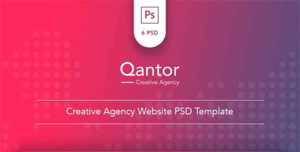 PSD шаблон на тему информационные технологии