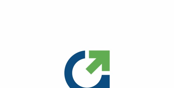 Шаблон логотипа на тему графика