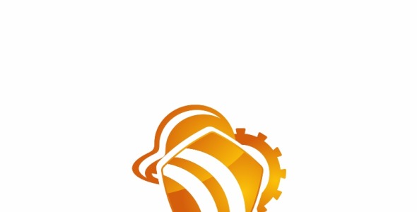 Шаблон логотипа на тему графика