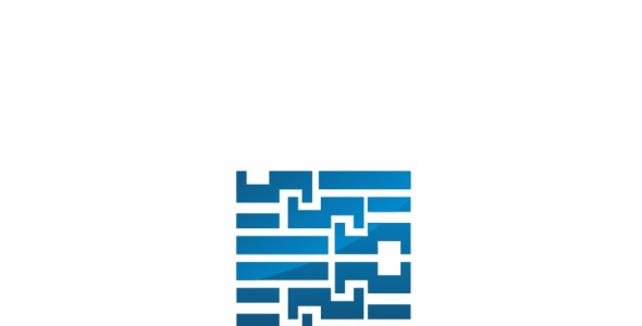 Шаблон логотипа на тему графика