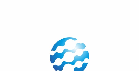 Шаблон логотипа на тему графика