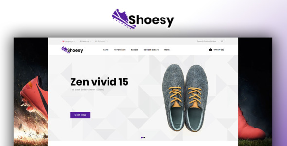 шаблон opencart магазина обуви