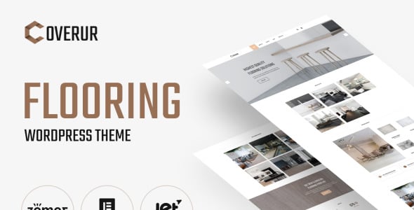 flooring company multipurpose minimal wordpress elementor theme