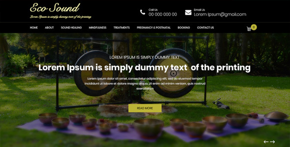 PSD шаблон на тему графика