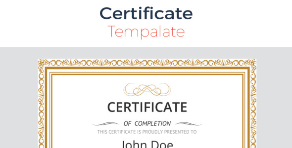 Шаблон сертификата на тему графика