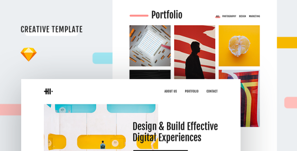 Sketch шаблон на тему графика