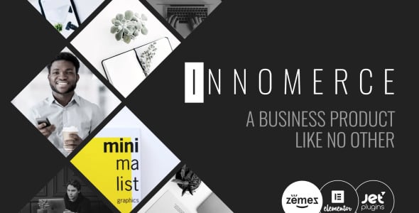 бизнес многоцелевая минимальная тема wordpress elementor